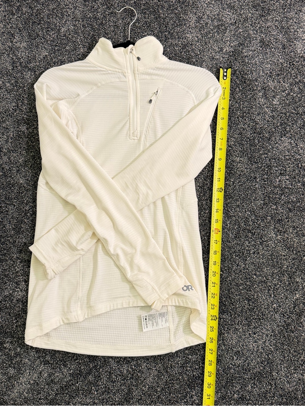 Outdoor Research Women’s Cream Half-Zip Performance Fleece